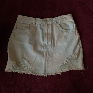 Forever 21 denim skirt